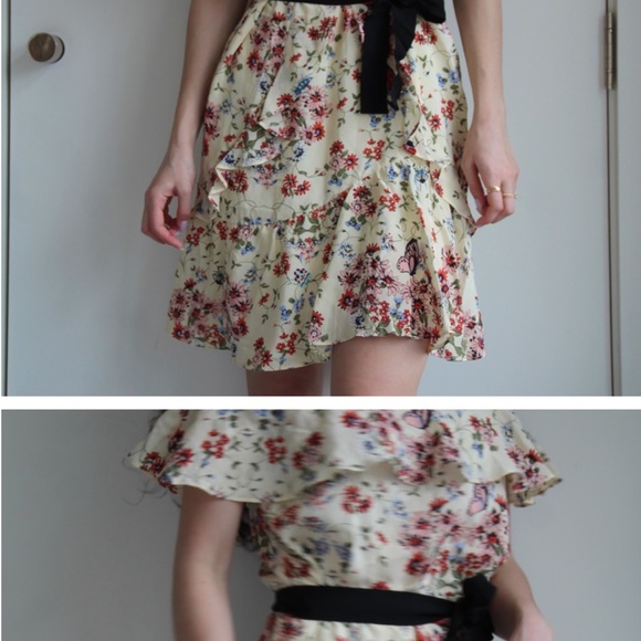 Floral Ruffle Dress - Picture 2 of 3